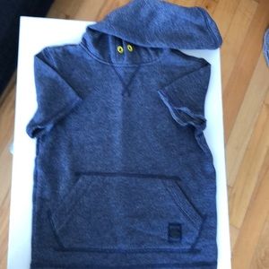 Gap Kids Jogging Sweater SS Boys Blue Small 6 7 years hooded pocket Blue